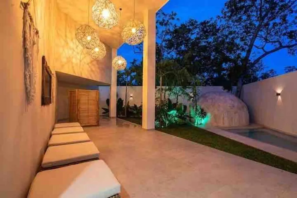 شقة Lujoso Departamento Con Jacuzzi Privado تولوم المكسيك